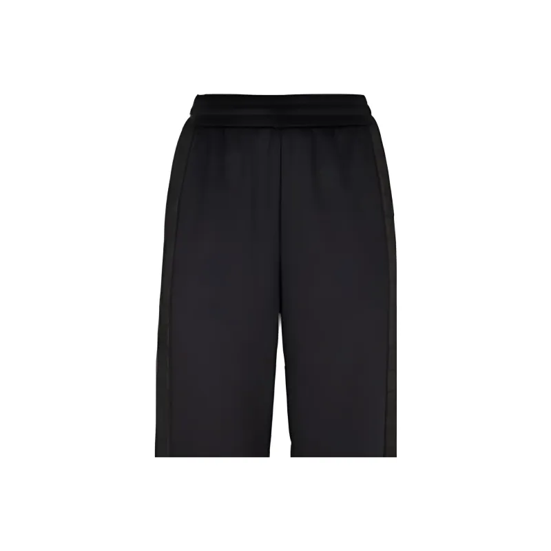 FENDI Knitted Sweatpants Women's Black-3