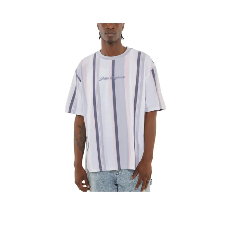 GUESS T-Shirts Men Purple-0