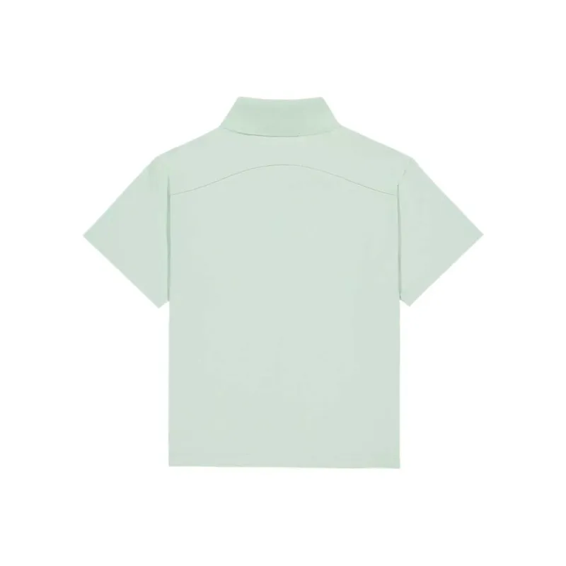 New Balance Polo Shirt Women's Mint Green-1