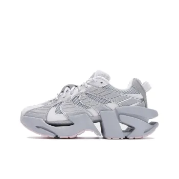 FILA Space Anti Slip Wear Resistant Low Top Chunky Sneakers Unisex Gray