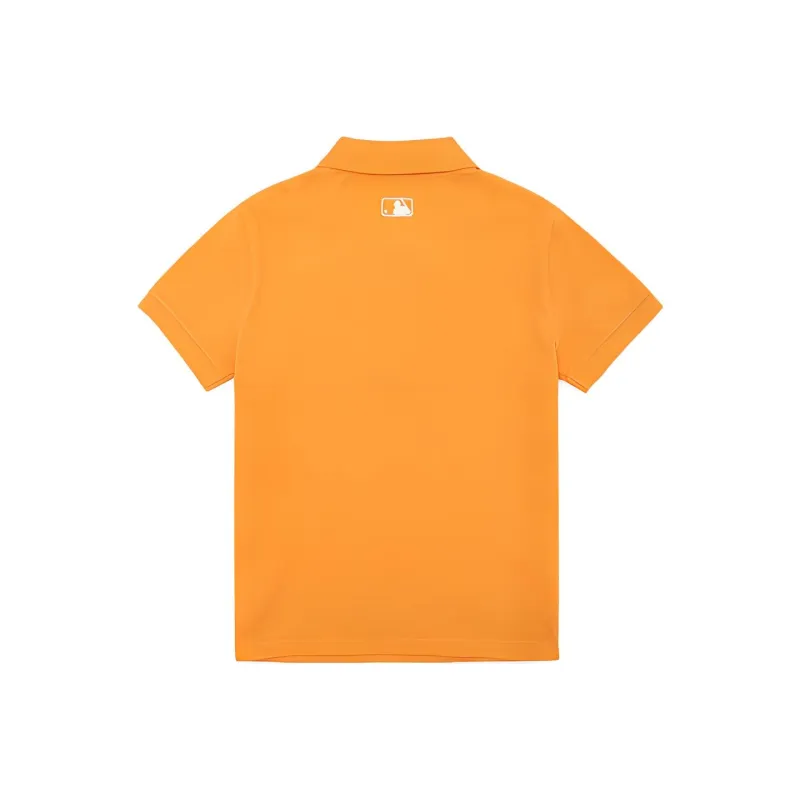 MLB Base Logo Polo Shirts Women's Orange-1