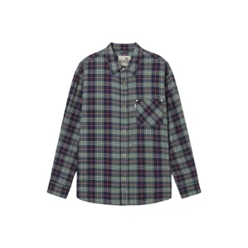 Levis Shirts Men Black Green