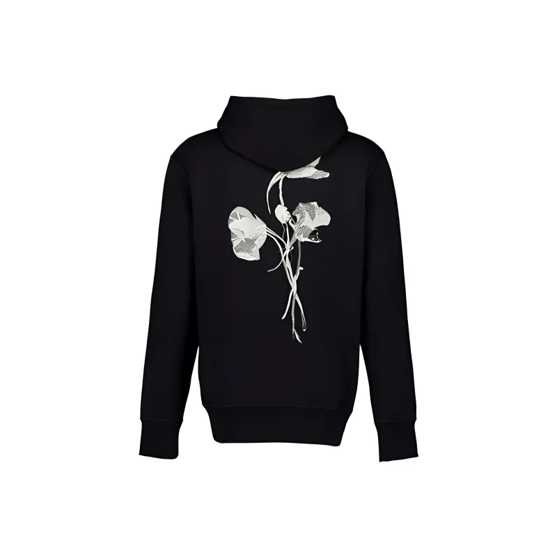 McQ Alexander McQueen Embroidered Drawstring Hoodie-1