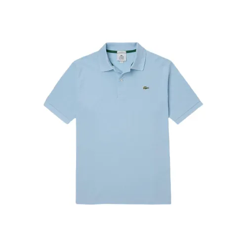 LACOSTE Polo Shirt Men's Light Blue