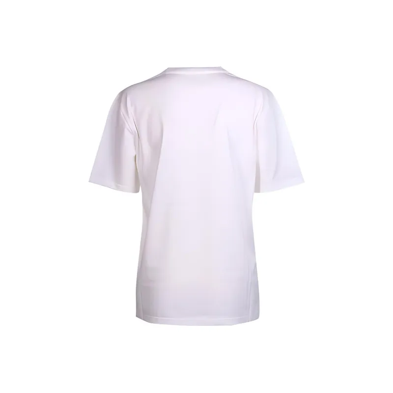 Valentino Drop Shoulder Sleeve T Shirt Women's White-1