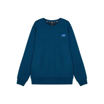 Skechers Colorful Sweatshirt Unisex Poseidon Blue