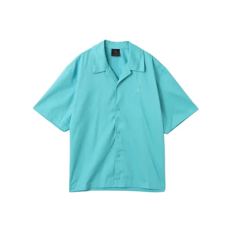 Jordan BRANDSTMT M J ESS WSH TOP WASHED TEAL Shirt Unisex Washed Cyan-0