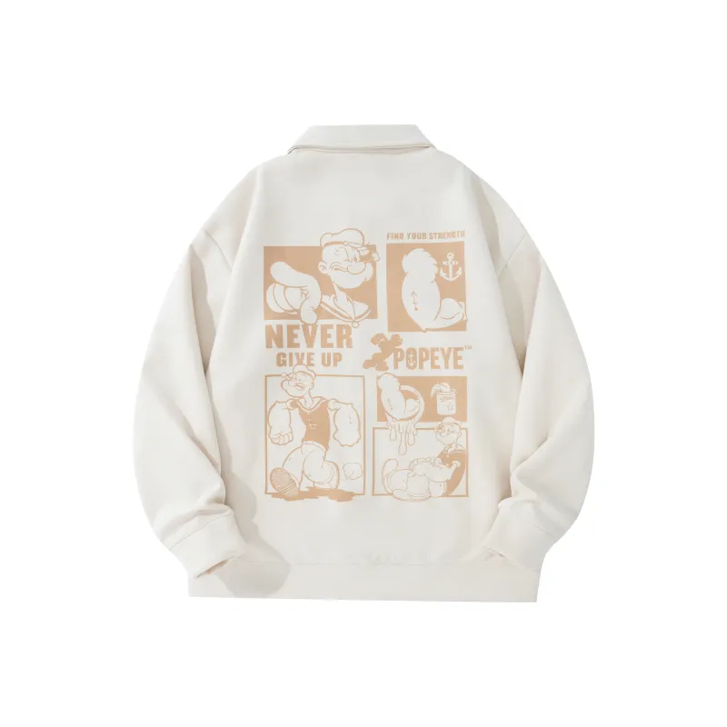 POPEYE Sweatshirt Unisex Autumn And Winter Season-5