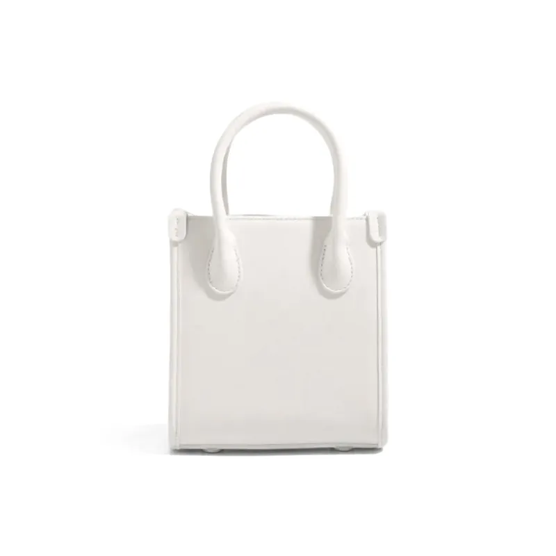 CLEVER& KETCH PU One Shoulder Handbag Women's White/Pink-2