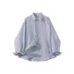 Denim Blue and White Stripes (Style B)