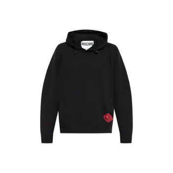 MOSCHINO Drawstring Long Sleeved Hoodie