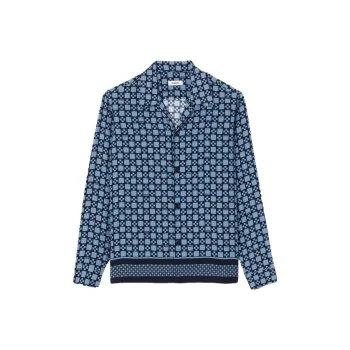 Sandro Shirts Men Sky Blue