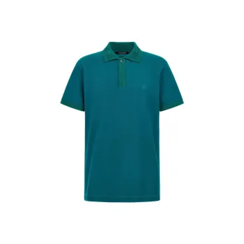 Roberto Cavalli SS24 Polo Shirt Men's Blue