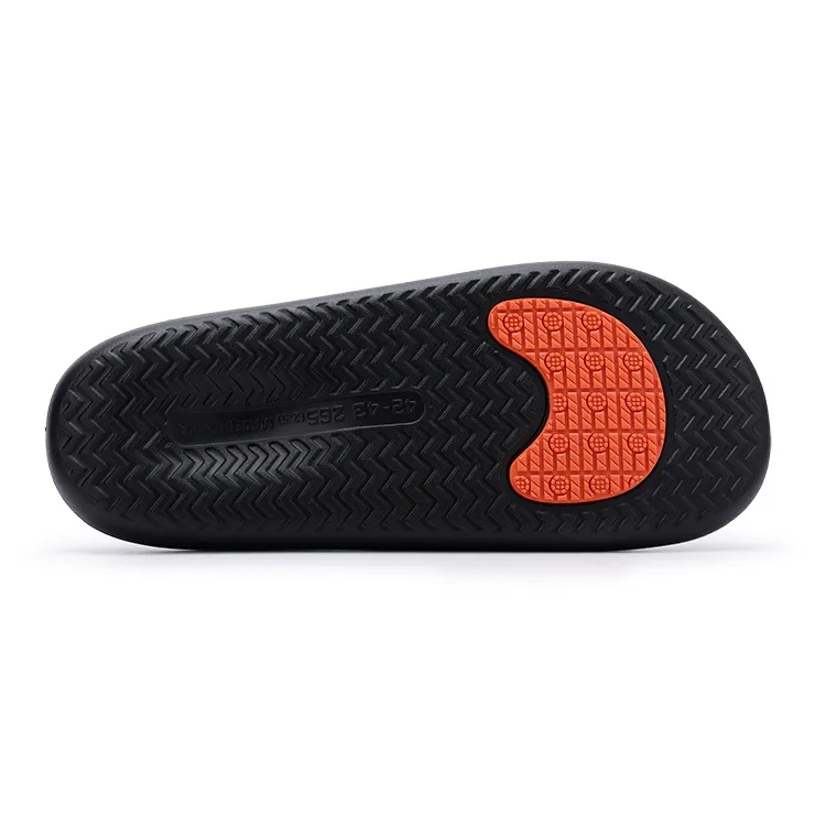 HLA Couple Home Slippers, Summer Minimalist Style Lightweight Bathroom Bathing Slip Resistant Slippers-9