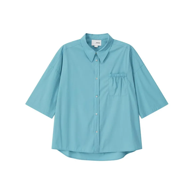 YOSHIYOYI Shirt Unisex Lake Blue-0