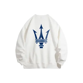 Maserati Sweatshirt Unisex Oatmeal Cream