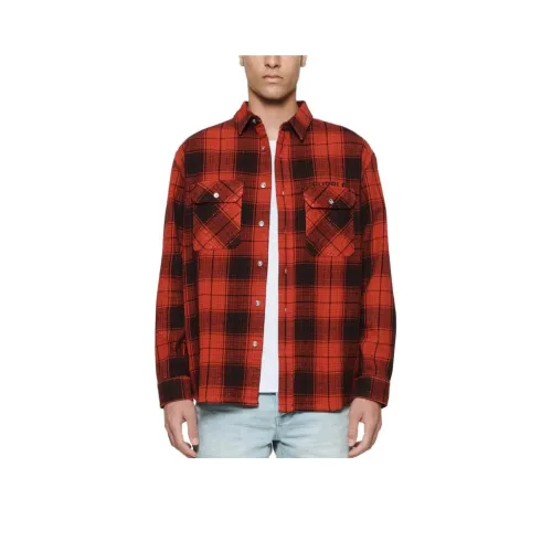 PURPLE BRAND Flannel Long sleeve Shirt