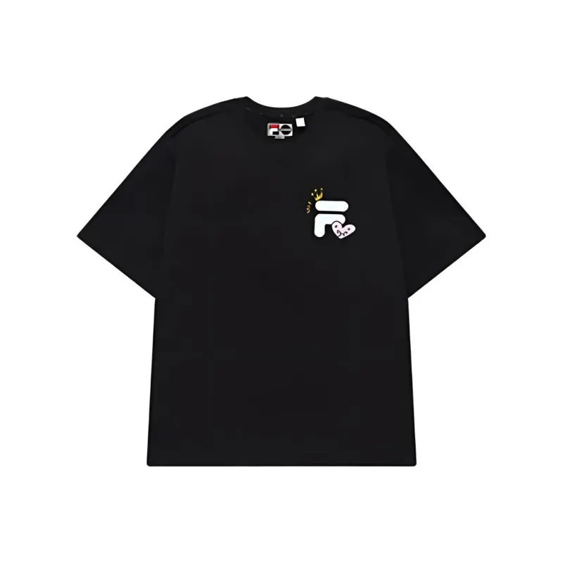 FILA T Shirt Unisex Pitch Black-0