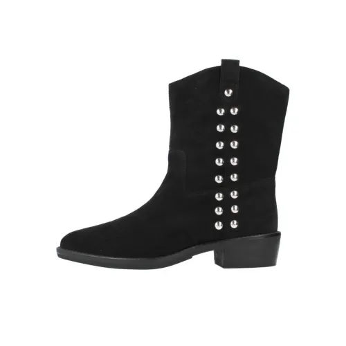 GEOX D TEOCLEA Ankle Boots 4cm Women's Black