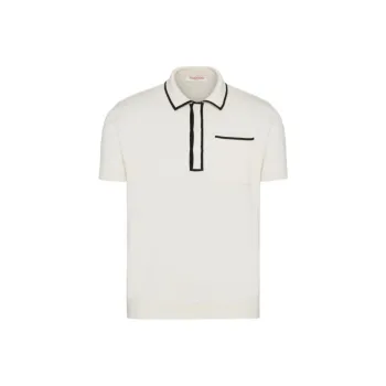 Valentino Polo Shirt Men's Ivory White