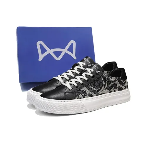 MIIOW Anti Slip Wear Resistant Low Top Skateboard Shoes Men's