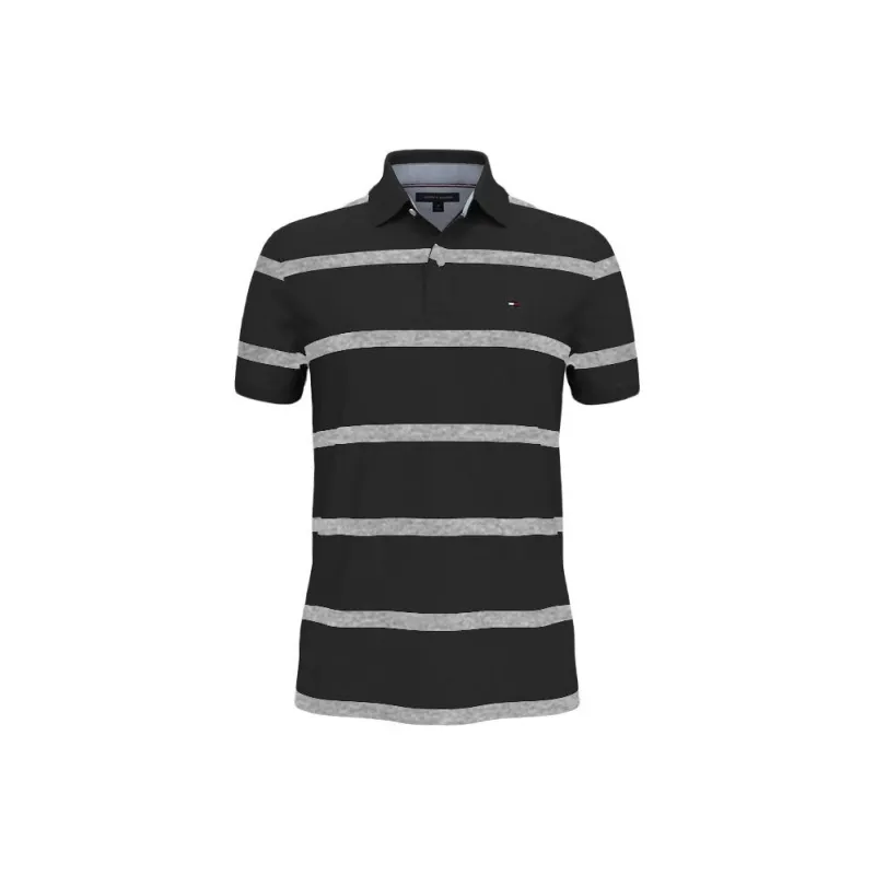 Tommy Hilfiger Polo Shirt Men's Black-0