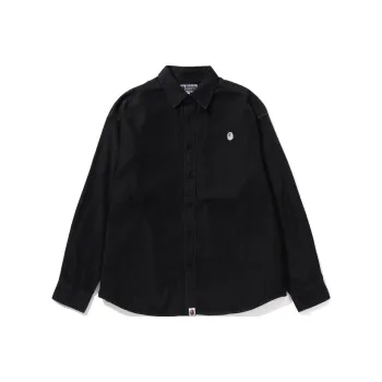 A BATHING APE One Point Light Weight Denim L/S Shirt