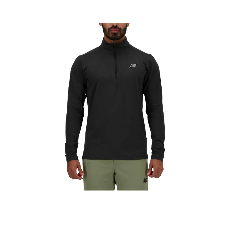 New Balance Space Dye Shirt Men's Black-0