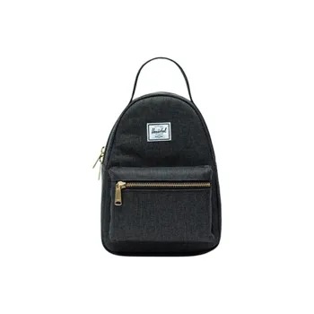 Herschel Polyester Backpack Mini Unisex Nova Mini Sesame Black