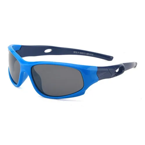 PRETTYALLUSION Silicone Oval Sunglasses Kids'