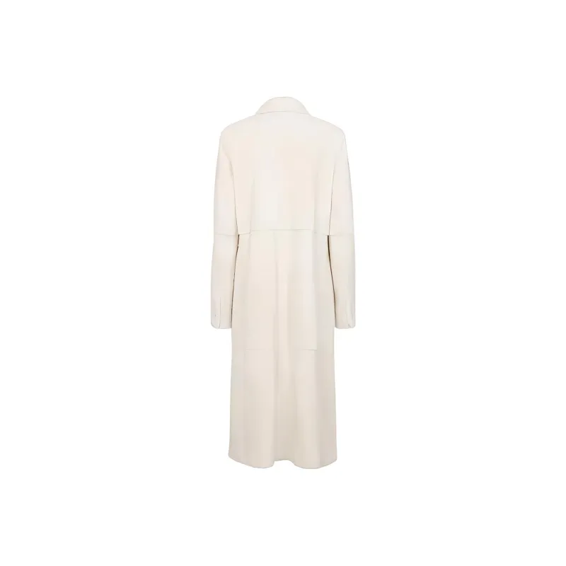 FENDI Coats Women's Ecru-1