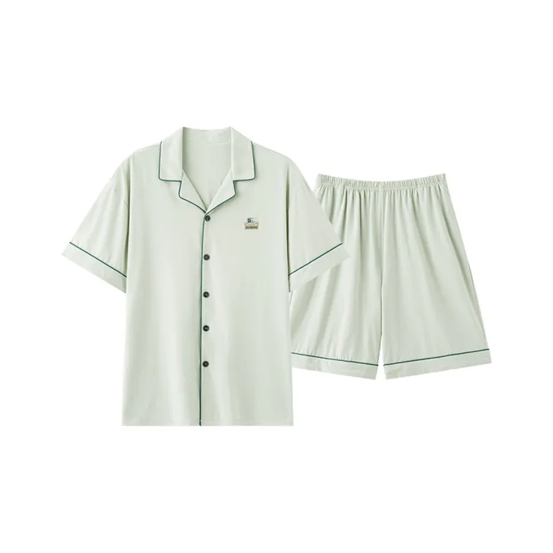 FENTENGCARE Pajama Set Men's Teal-0