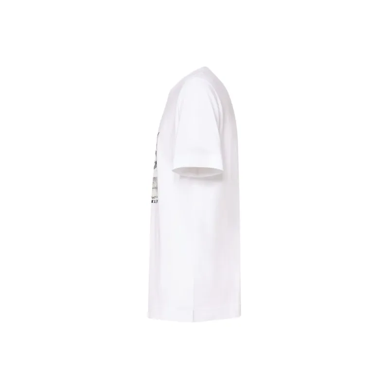 Oakley T Shirts Men White-2
