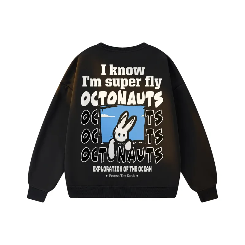 Small Columns Under The Sea Sweatshirt Unisex-6