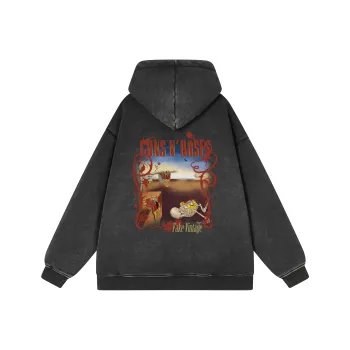 FAKE VINTAGE Sweatshirt Unisex Black
