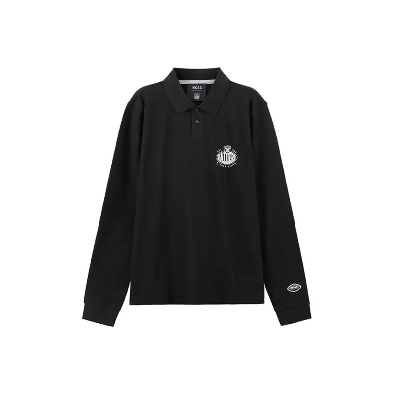 HUGO BOSS x NFL SS24 Polo Shirt Men's Black-0