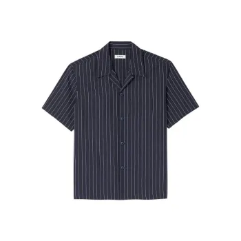 Sandro Shirts Men Blue