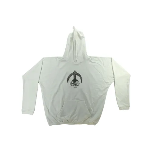 YEEZY VULTURES Album Peripheral Series Sweatshirts Unisex White
