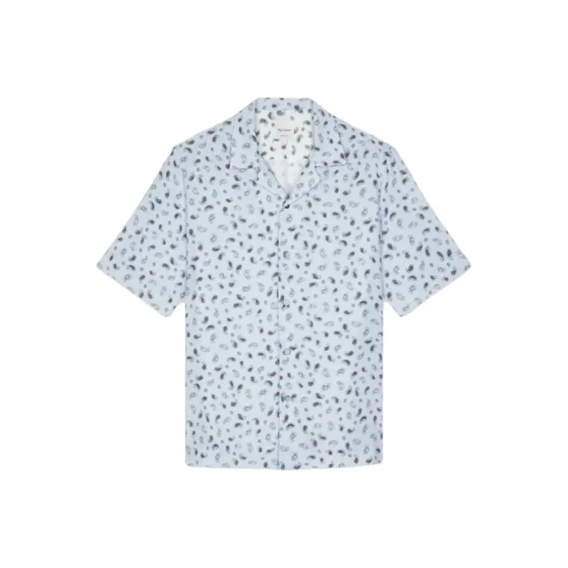 Paul Smith Paisley print Short sleeved Shirt-0