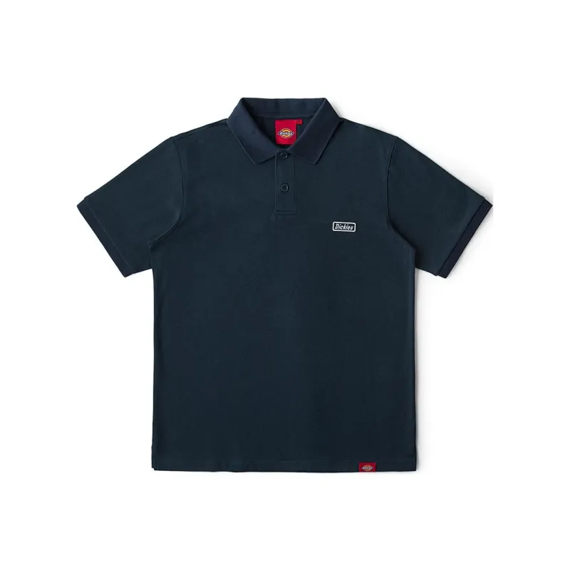Dickies Polo Shirt Unisex Workwear Blue-0