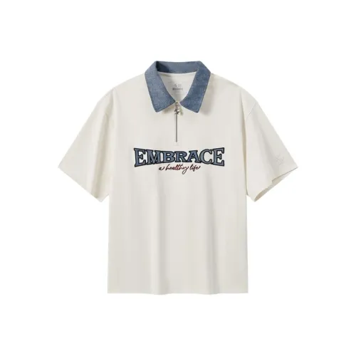XTEP Polo Shirt Men's Cotton White