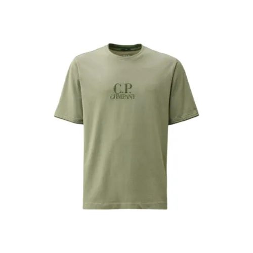 C.P.Company FW24 T Shirt Men's Duck Green