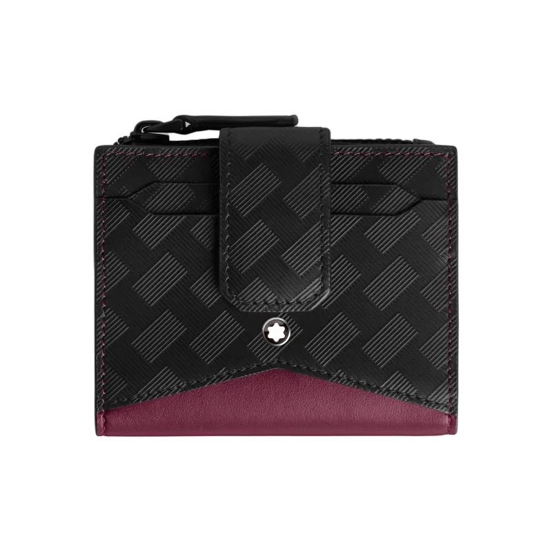 MONTBLANC Extreme 3.0 Calfskin Wallet Mini Men's Black Plum-0