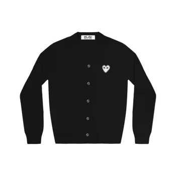 CDG Play Sweaters Men Black