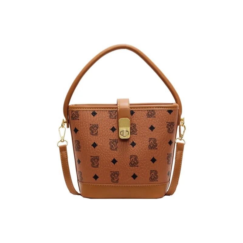 HCXK PU Handbag, Shoulder Bag, Crossbody Bag Women's White & Black/Black/Brown/Pink/Khaki-5