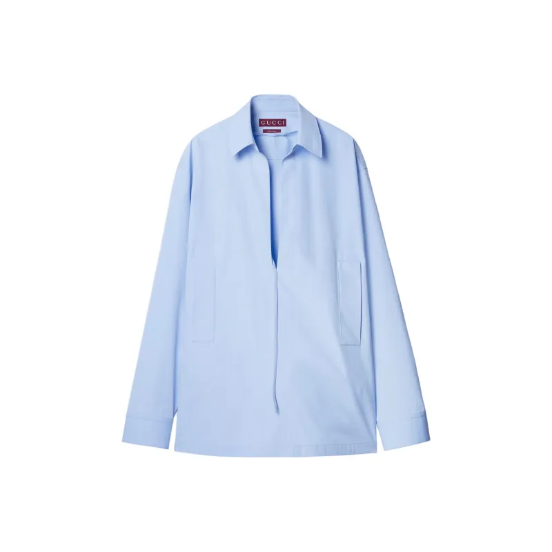 GUCCI Logo embossed Shirt-0