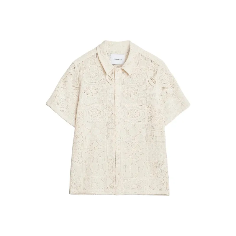 LES DEUX Embroidered Shirt-0