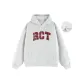 White Gray (Red Checkered Pattern) Fleece-Lined