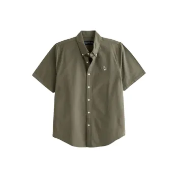 Abercrombie＆Fitch Shirt Men's Army Green