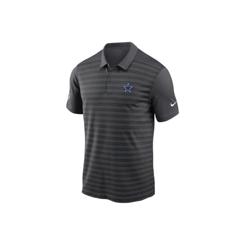 Nike Dallas Cowboys Sideline Victory Men's Nike Dri-FIT NFL Polo Polo Shirt Men's Anthracite-0